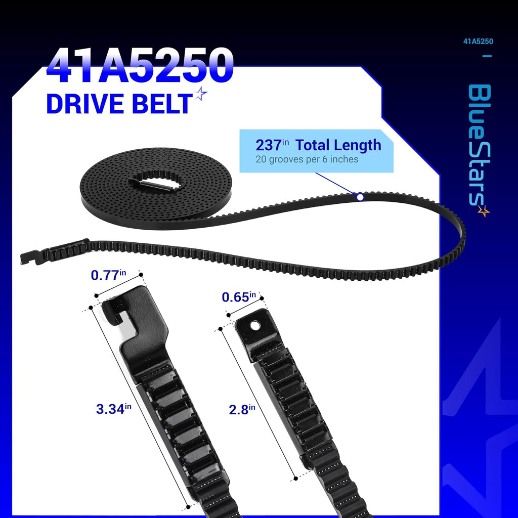 237" 41A5250 Garage Door Opener Belt for 7ft Garage Door