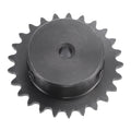uxcell 25 Tooth Roller Sprocket B Type #25 Chain Single Strand 6mm Bore