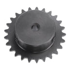 uxcell 25 Tooth Roller Sprocket B Type #25 Chain Single Strand 6mm Bore