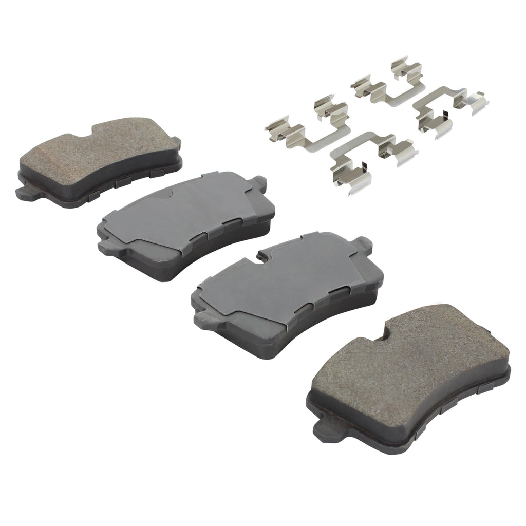 QUALITY-BUILT Premium Ceramic Rear Brake Pads w/Hardware BP1547C
