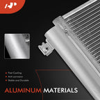 A-Premium Air Conditioning Condenser Compatible with Hyundai Genesis