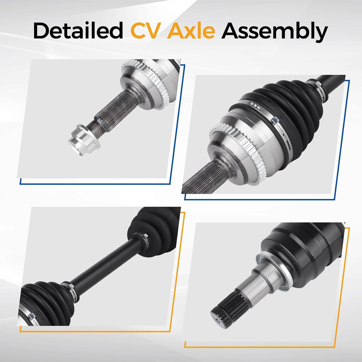 PAROD 665228 605288 Front CV Axle Fit 09-18 Corolla, 09-13 Matrix,1.8L Only