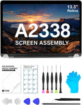 A2338 Screen Replacement 13.3" for MacBook Pro 2020(M1) 2022(M2) LCD-Silver