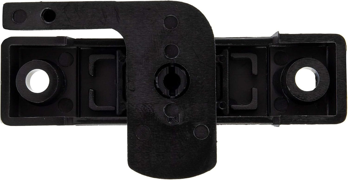 RV Window Replacement Latch | Rigid Plastic Sash Style Truck Cap Window Latch | 2.25" Mounting Hole Spacing |