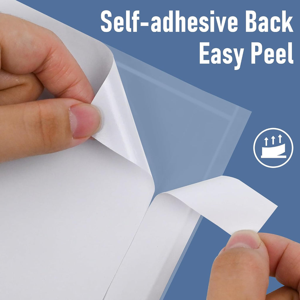 100 PCS 7.5'' x 5.5'' Packing List Envelopes for Shipping