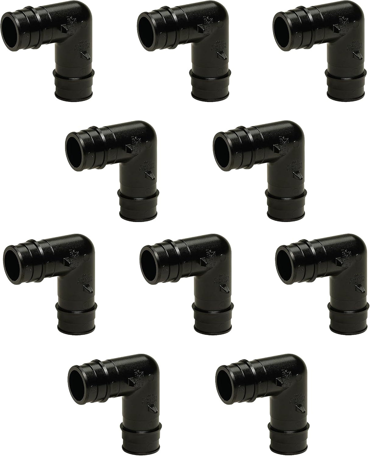 PROCURU 10-Pack, 3/4-Inch 90-Elbow Expansion PEX-A F1960 Plumbing Fitting