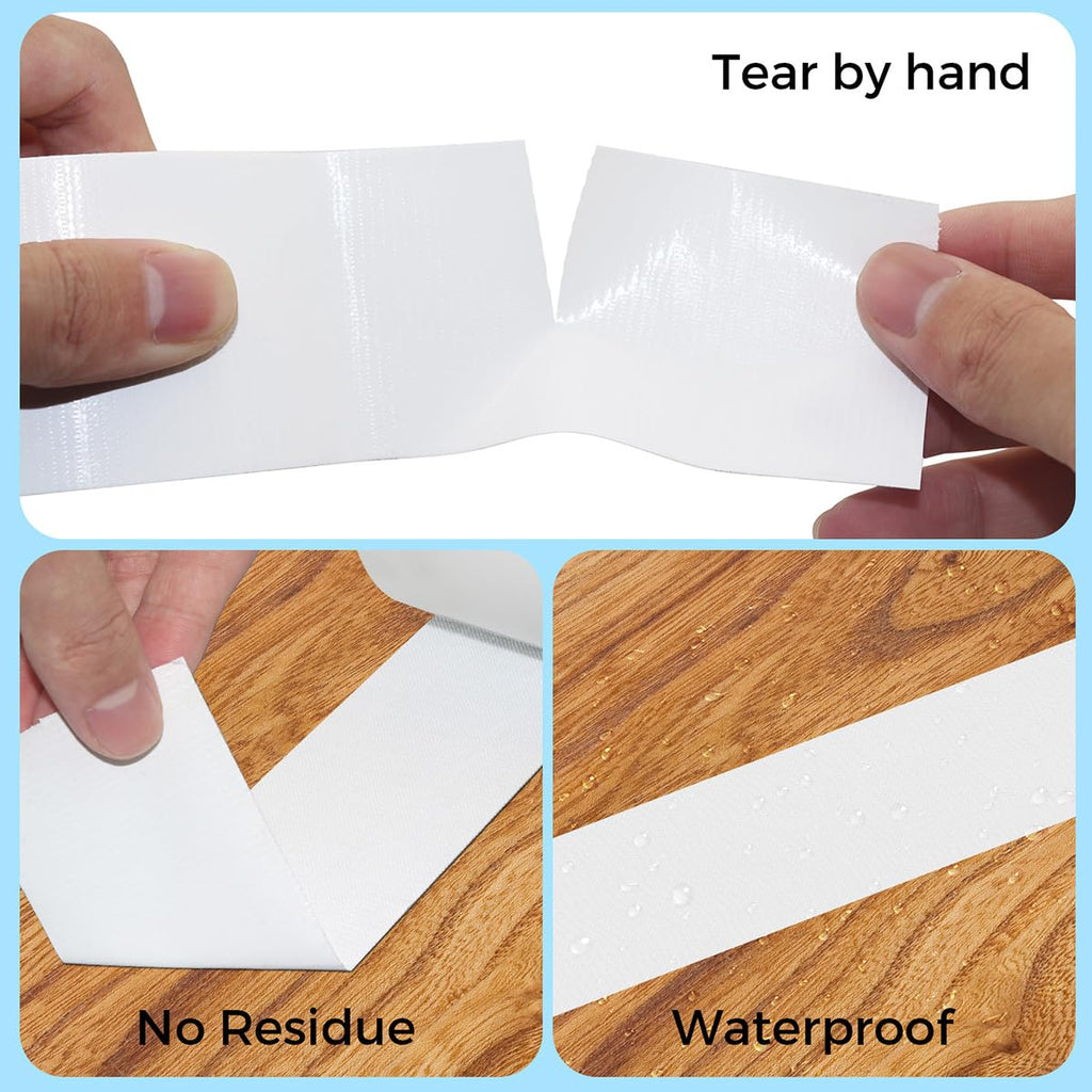 White Duct Tape, 2 Inch x 35 Yards, 1 Roll