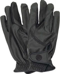 Unisex Tek-Flex Riding Gloves | Durable All-Season Leather Gloves with Touch Screen and Hook & Loop Wrist Closure