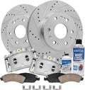 Front Brake Kit for Cadillac XTS Escalade ESV EXT | Chevy GMC Silverado Suburban Express Sierra Savana Yukon XL 1500