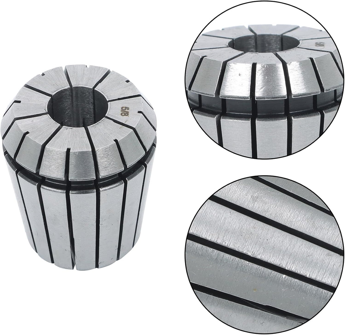29 Pcs ER40 Spring Collet Set 1/8-1 Inch Carbon Steel