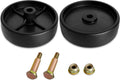 734-0973 Rear Deck Roller Wheels Compatible with Cub Cad et XT1-LT46 LT1042 LT1045, C raftsman T240, M TD 42" 46" Deck Lawn Mower; Replace 112-0337, 734-0796, 934-0973, GW-7340973; 2 Pack