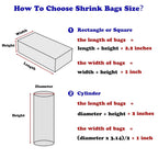 Shrink Wrap Bags 12x16 Inches 20 Pcs