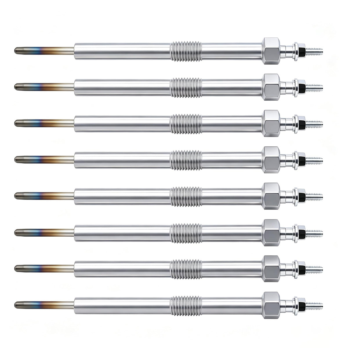 HiSport 9G Diesel Glow Plug Set Compatible with Duramax
