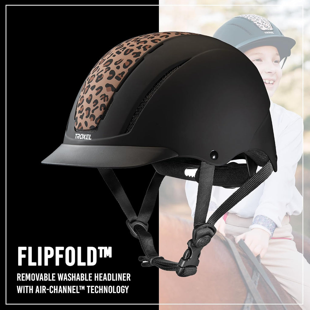 Spirit Duratec Full Coverage Horse Riding Helmet, Adjustable Fit