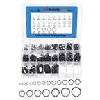 BOLTALIVON 500Pcs M4-M28 External Retaining Ring C Clips Snap Rings