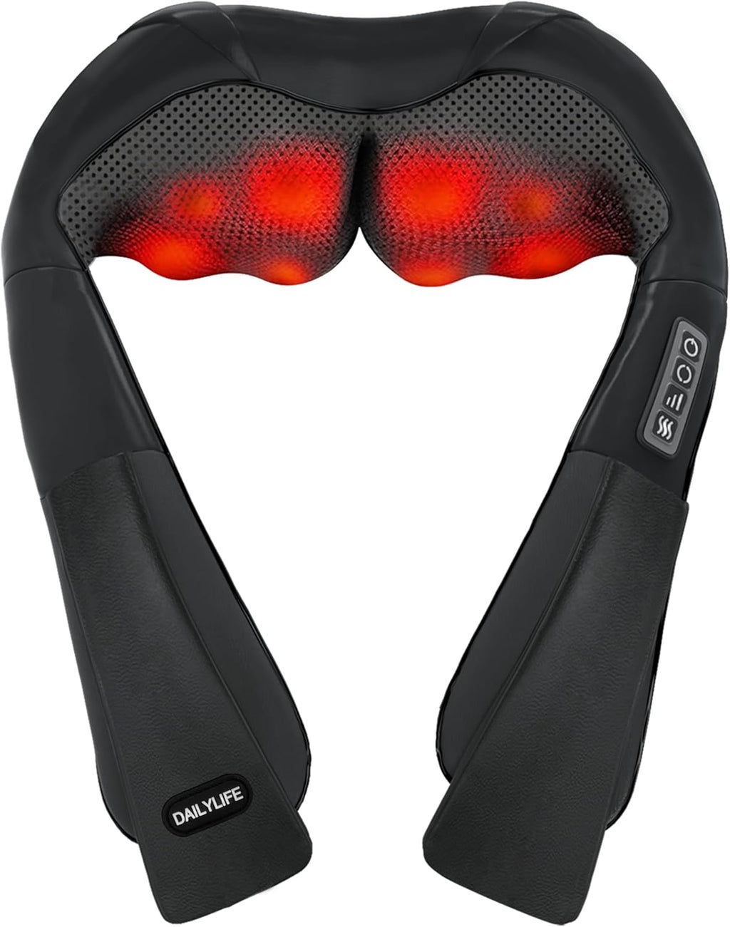 Neck Massager with Heat, Electric Back Massager for Pain Relief Deep Tissue, Massager for Neck Pain, Shoulder, Waist