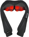Neck Massager with Heat, Electric Back Massager for Pain Relief Deep Tissue, Massager for Neck Pain, Shoulder, Waist