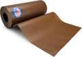 18" x 900' Brown Wet Wax Paper Roll - USA-Made