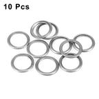 X AUTOHAUX 10pcs M14 Oil Drain Plug Gasket for Mitsubishi Lancer