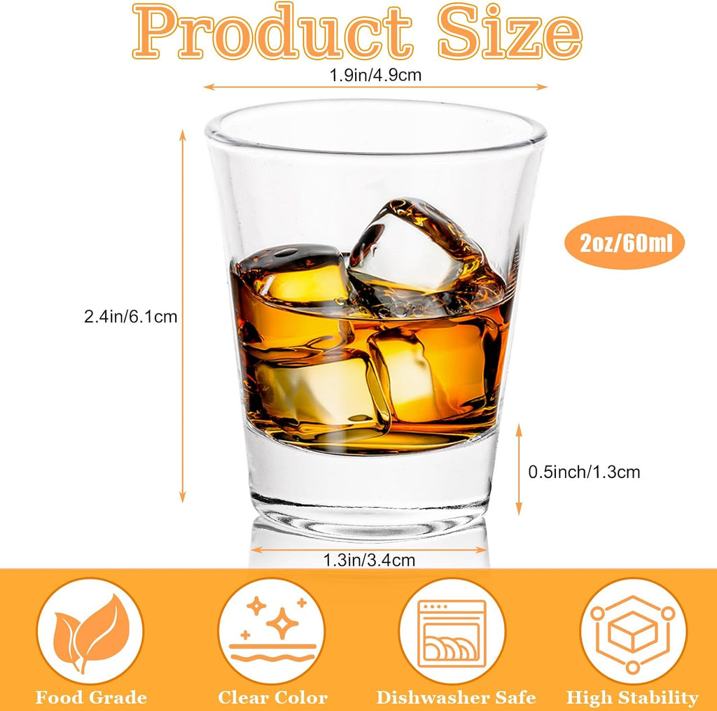 48 Pack 2 Oz Shot Glasses