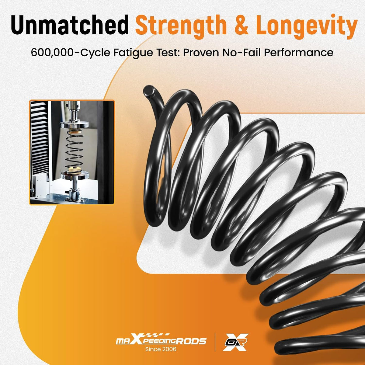 maXpeedingrods 2Pcs Front Coil Spring for 14065822 for Chevy S10 1982-1996