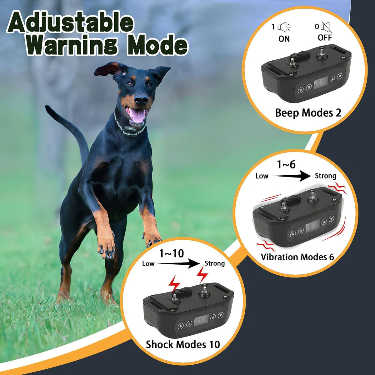 GPS Wireless Dog Fence System for 2 Dog, Electric Satellite Technology Pet Containment System by GPS Signal Boundary