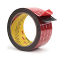 3M Heavy Duty Double Sided Tape 2''x15.4Ft 0.043in Thick 5952 Black
