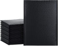 Bubble Mailers 10.5x16" Black 25 Pack Usable Size 10.5x15" Padded #5