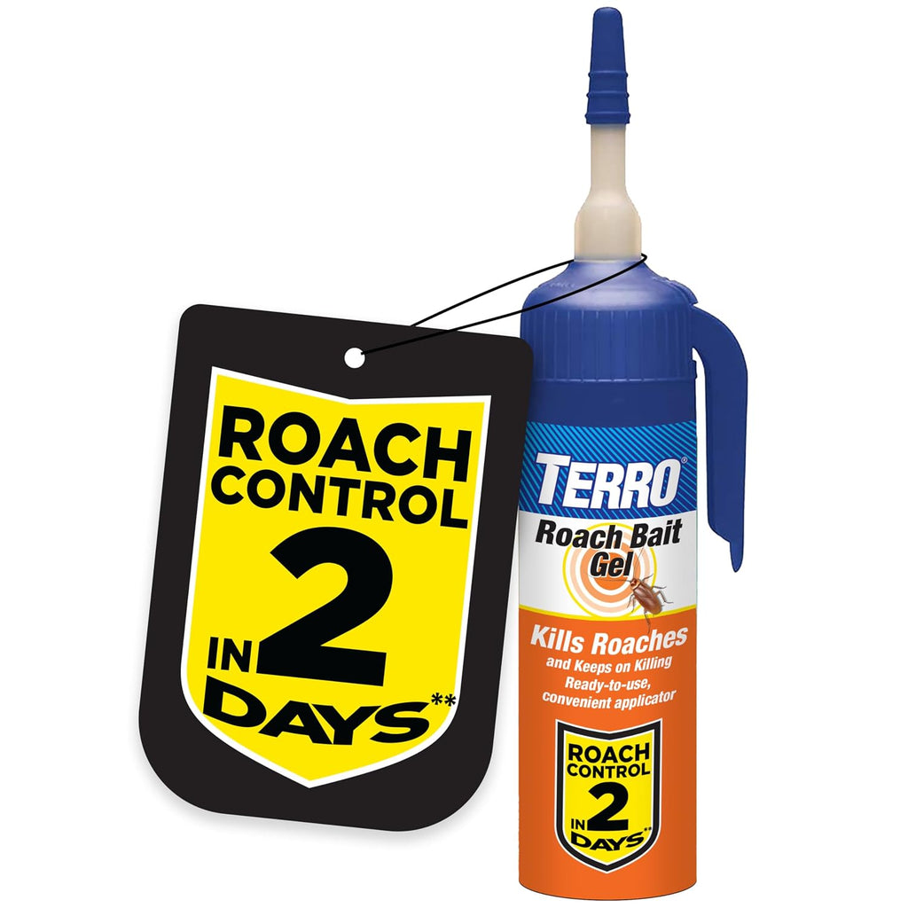 Cockroach Gel Bait Killer, 84g of Bait, Fast-Acting Roach Killer | Indoor Infestation Control for German, American &