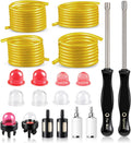 GoaMotors 4 Size 4 Feet Long Small Engine Fuel Line Hose Primer Bulb Kit
