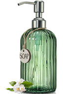 18Oz Green Soap Dispenser with Rust Proof Pump
