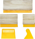 5 PCS Screen Printing Squeegees, Durable, Abrasion-Resistant, Water- and Oil-Resistant Dual-Purpose Screen Printing