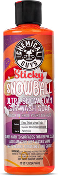 Sticky Snowball Ultra Snow Foam Wash Soap, Cherry, 16 oz