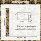 Mountain Bike Kraft Wrapping Paper Roll, Dirt Bike Life Gift Wrap for Cycling Lover, Birthday, Outdoor Party, 17 Inch