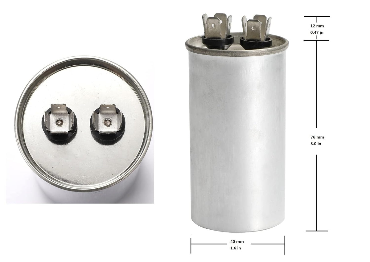 15 MFD uF Well Pump Run Capacitor