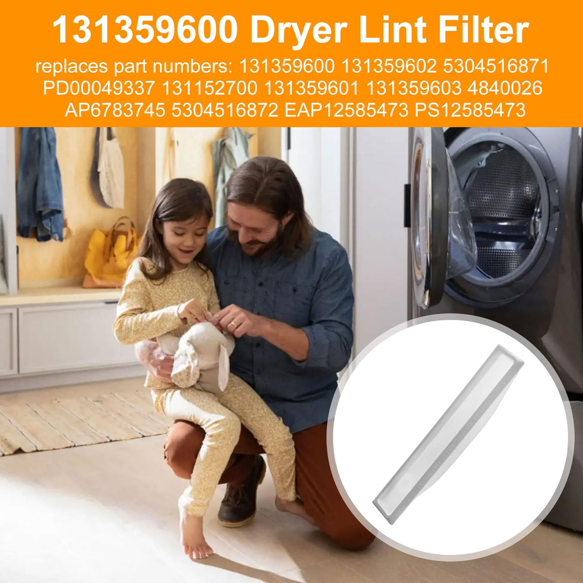 Dryer Lint Filter 5304516871 Compatible with Frigidaire Kenmore