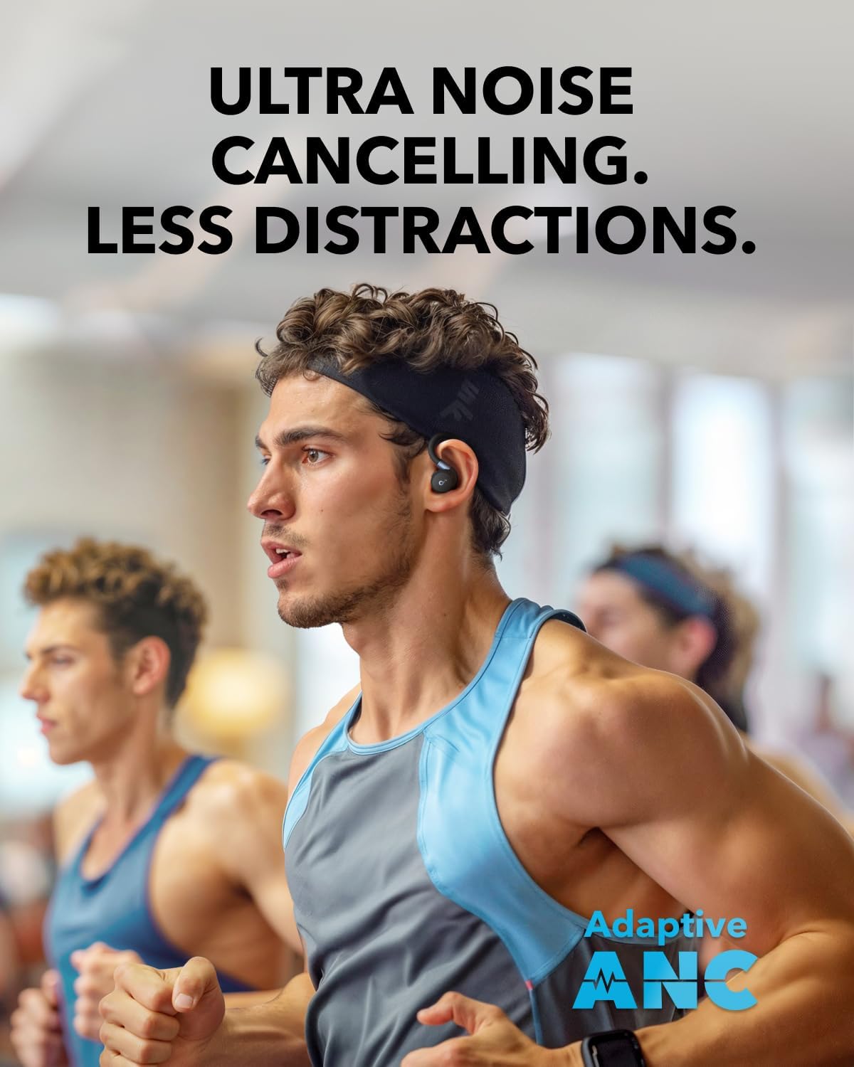 Sport X20 by Anker, True-Wireless Workout Earbuds, Rotatable and Extendable Ear Hooks, Noise Cancelling, Deep Bass