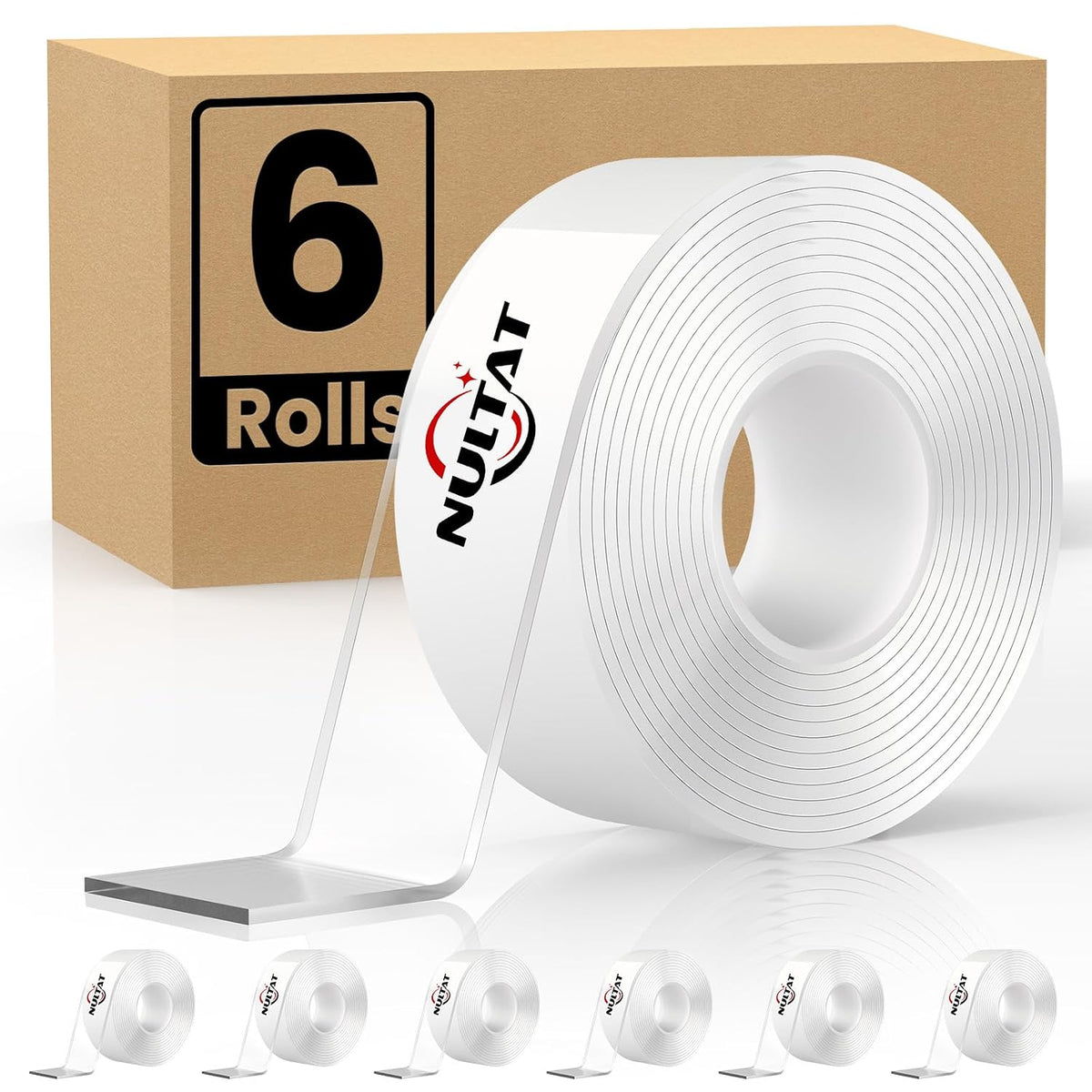 Double Sided Tape Heavy Duty, 60 Feet Nano Double Sided Adhesive Tape