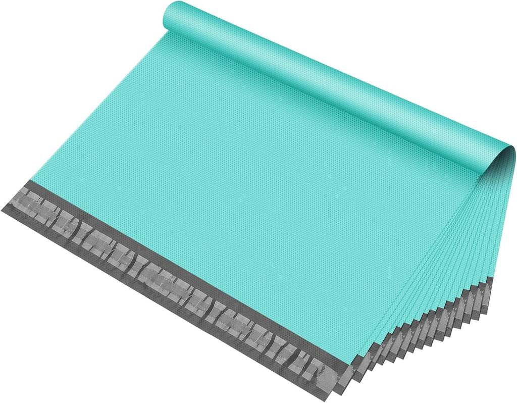 Poly Mailers 24x24" 50 Pcs,Large Shipping Bags Embossed Dots Teal