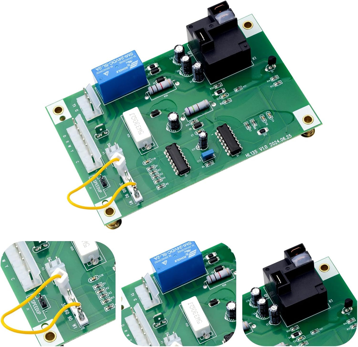 Upgraded HK32EA001 Defrost Control Circuit Board for Carrier/Bryant/Payne HVAC Equipment Replace CEBD420524-04A 1173636 662442528544