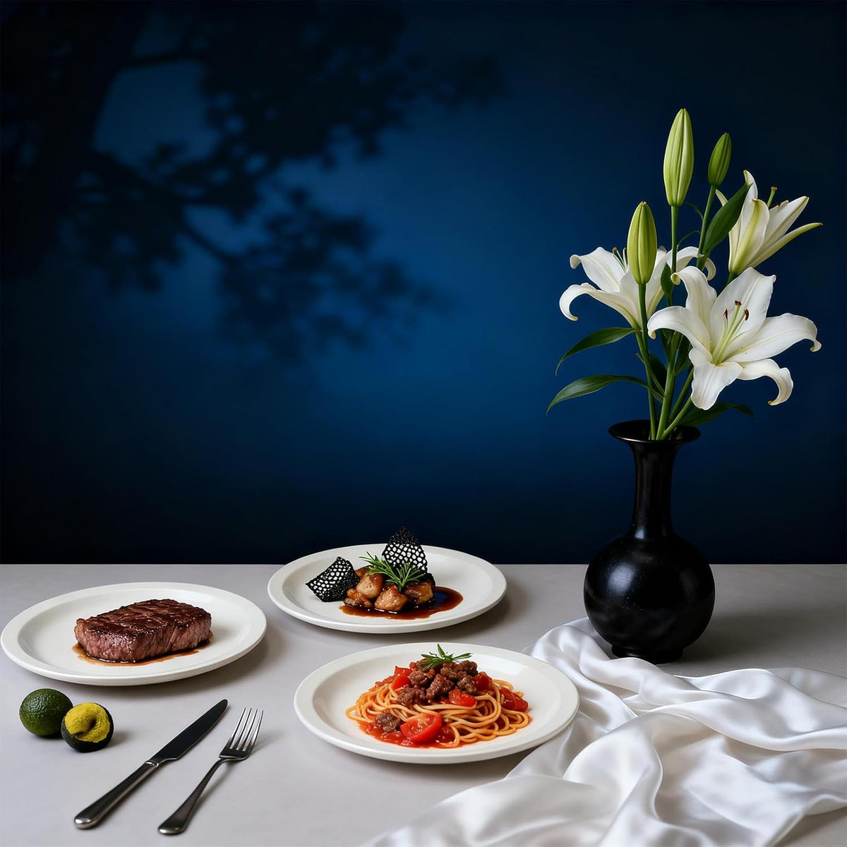 Stoneware Narrow Rim Commercial Grade Dinnerware, America White, Plate 7.25", Case of 36