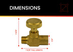 Hot Max 24209 Brass Replacement Needle Valve