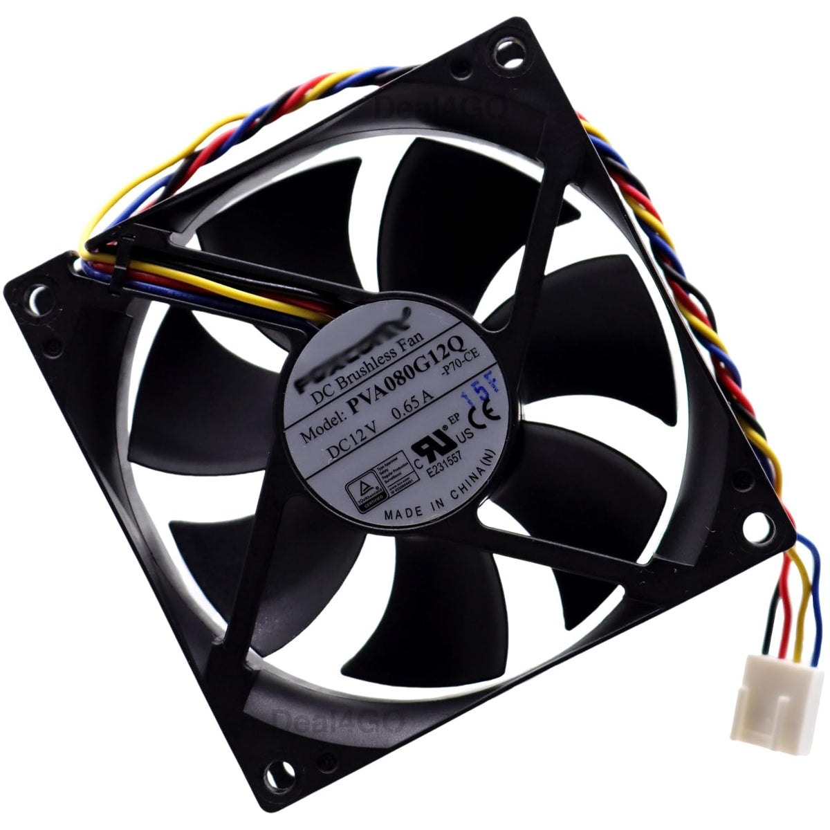 Deal4GO 8CM Chassis System Cooling Fan 01EF483 Replacement for Lenovo ThinkCentre M710q M710s M720s 5-14IOB6 510-15ABR Desktop