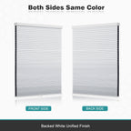 Cordless Cellular Shades,Blackout Honeycomb Shades for Windows,Pull Down Pleated Blinds,Easy to Install for Indoor