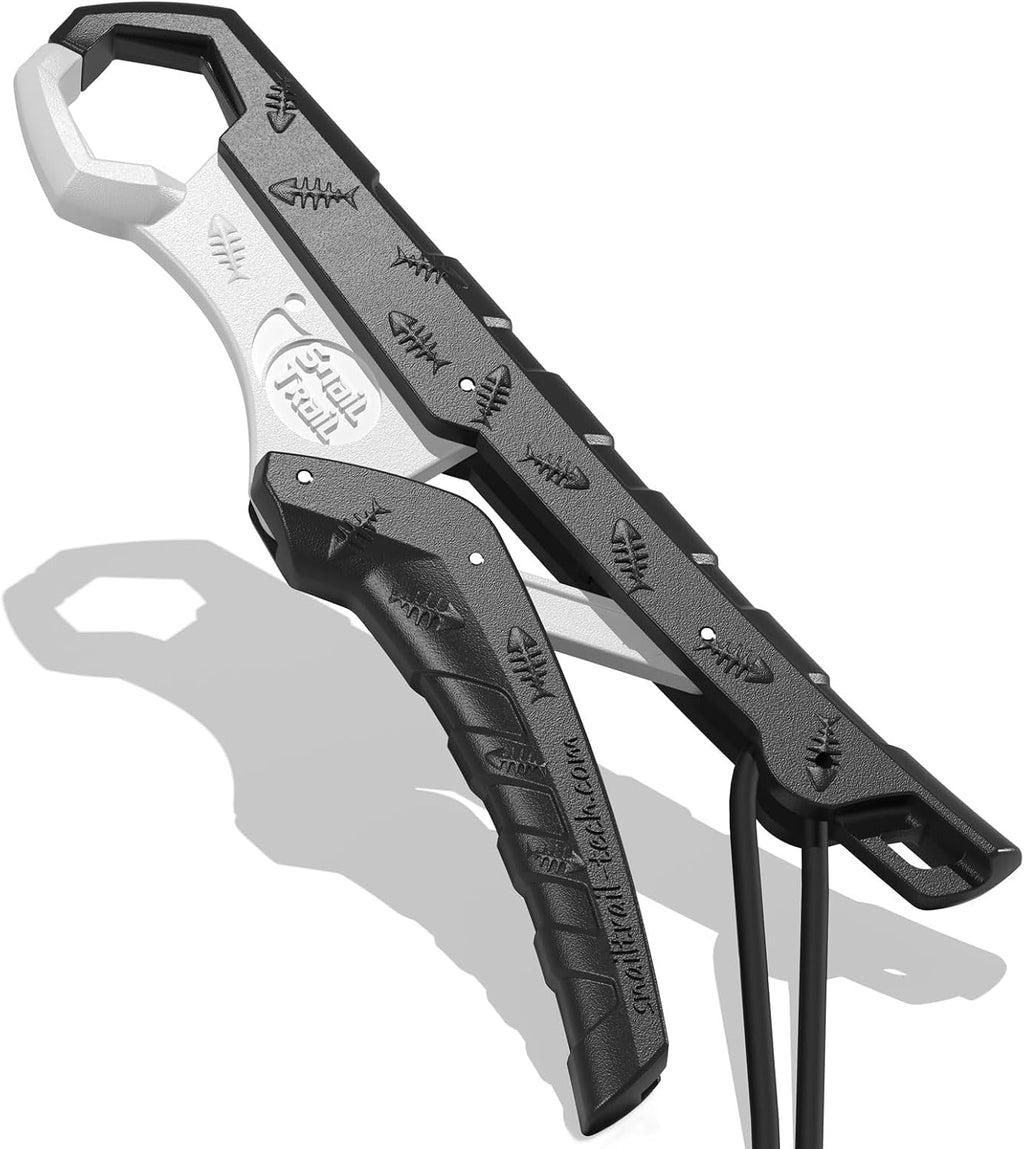 7.5'' Floating Fish Gripper, Fishing Grabber | Catfish Mouth Pliers, Caught Bass Holder, Fish Scale Hook Clamp