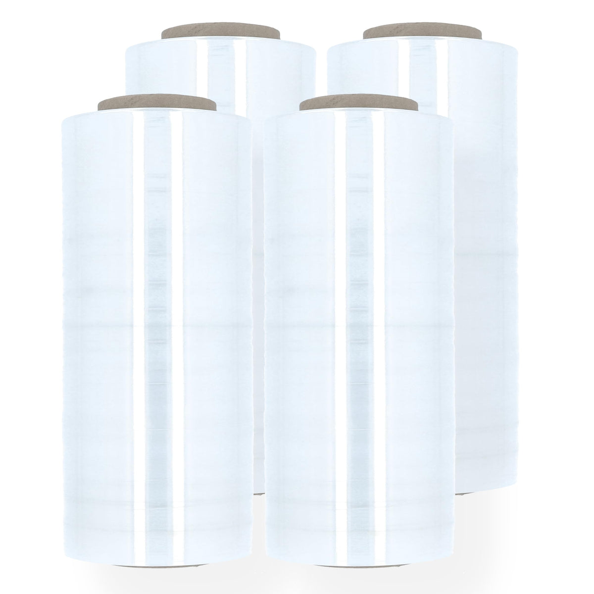 Shield Clear Wrap Stretch Wrap, 4 Pack, 18 Inch x 1000 Feet, 120 Gauge