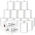 4" x 2" Direct Thermal Labels, 1" Core (12000 Labels, 16 Rolls)