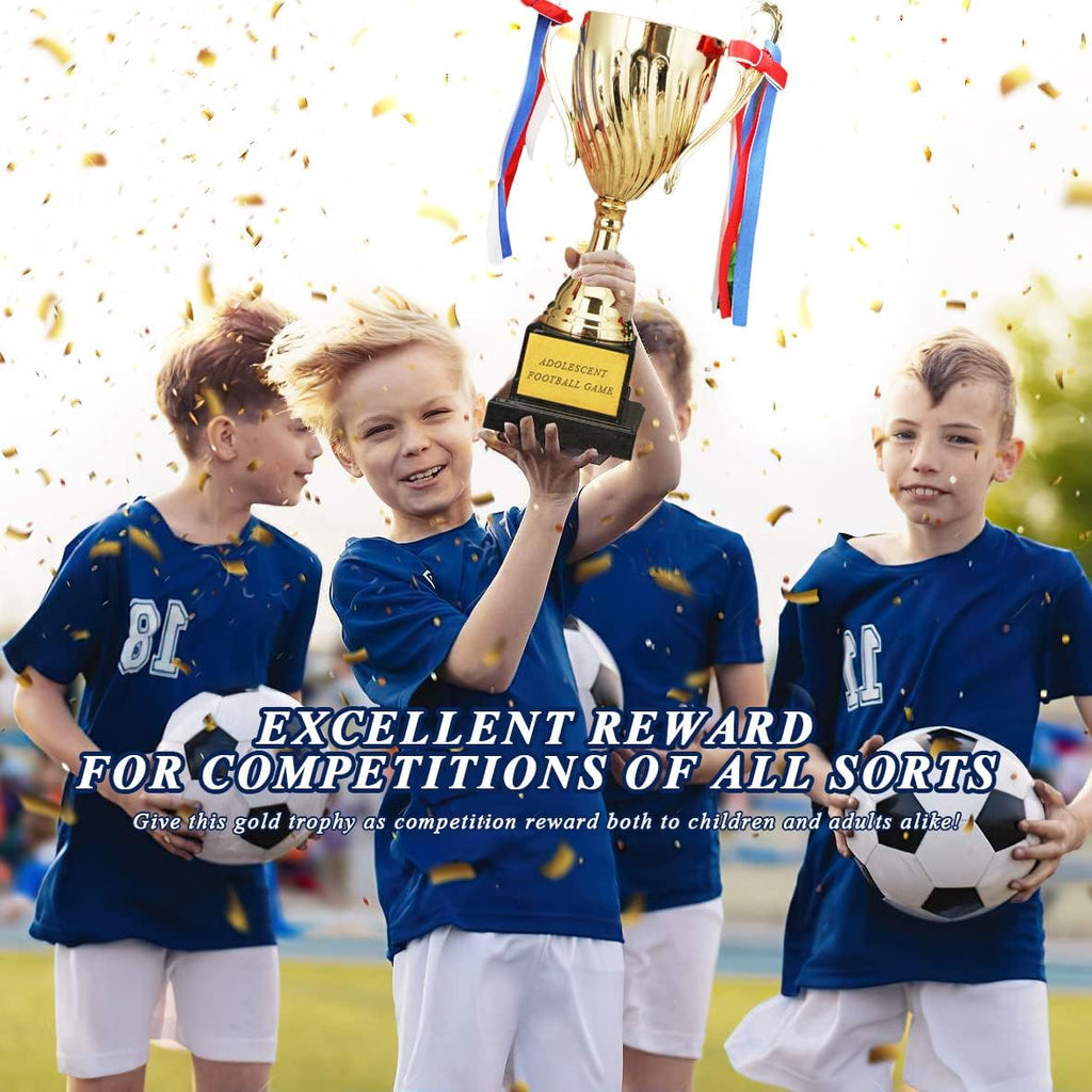 Trophy Cup - Large Trophy,Gold Award for Sports,Tournaments,Competitions,Soccer Football League Match Trophy,Other