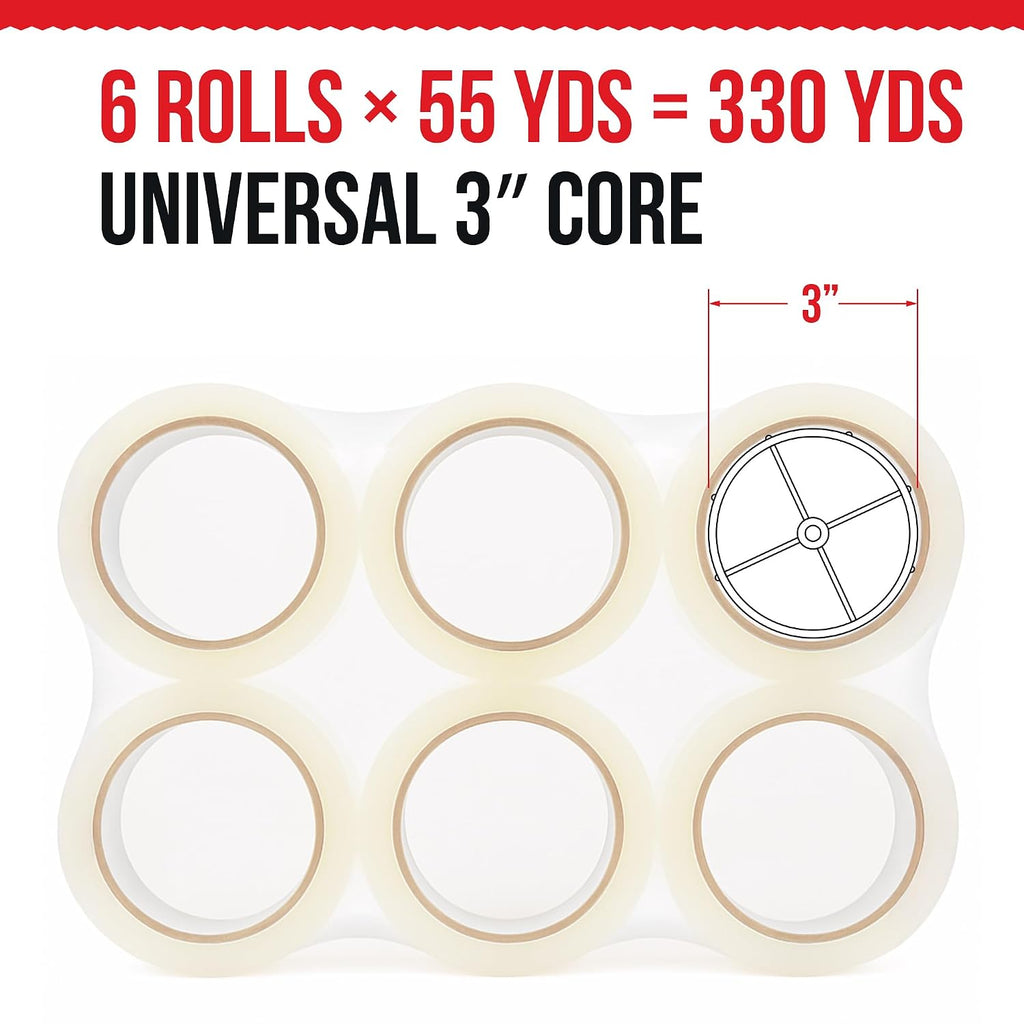 2.6 Mil Heavy-Duty Packing Tape – Industrial Strength