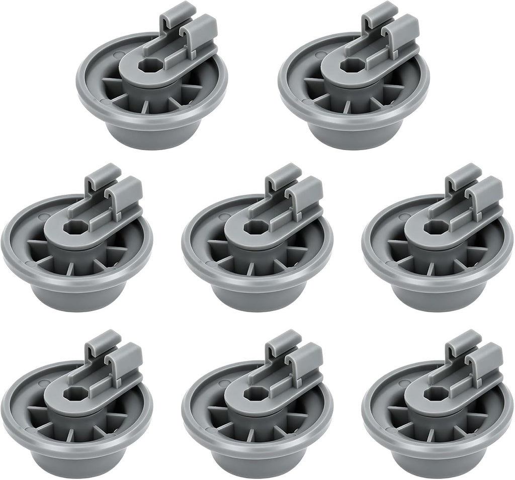 10016657 Dishwasher Extended Lower Rack Wheels Kit Fit for Bosch, 8-Pack